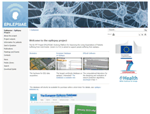 Tablet Screenshot of epilepsiae.eu